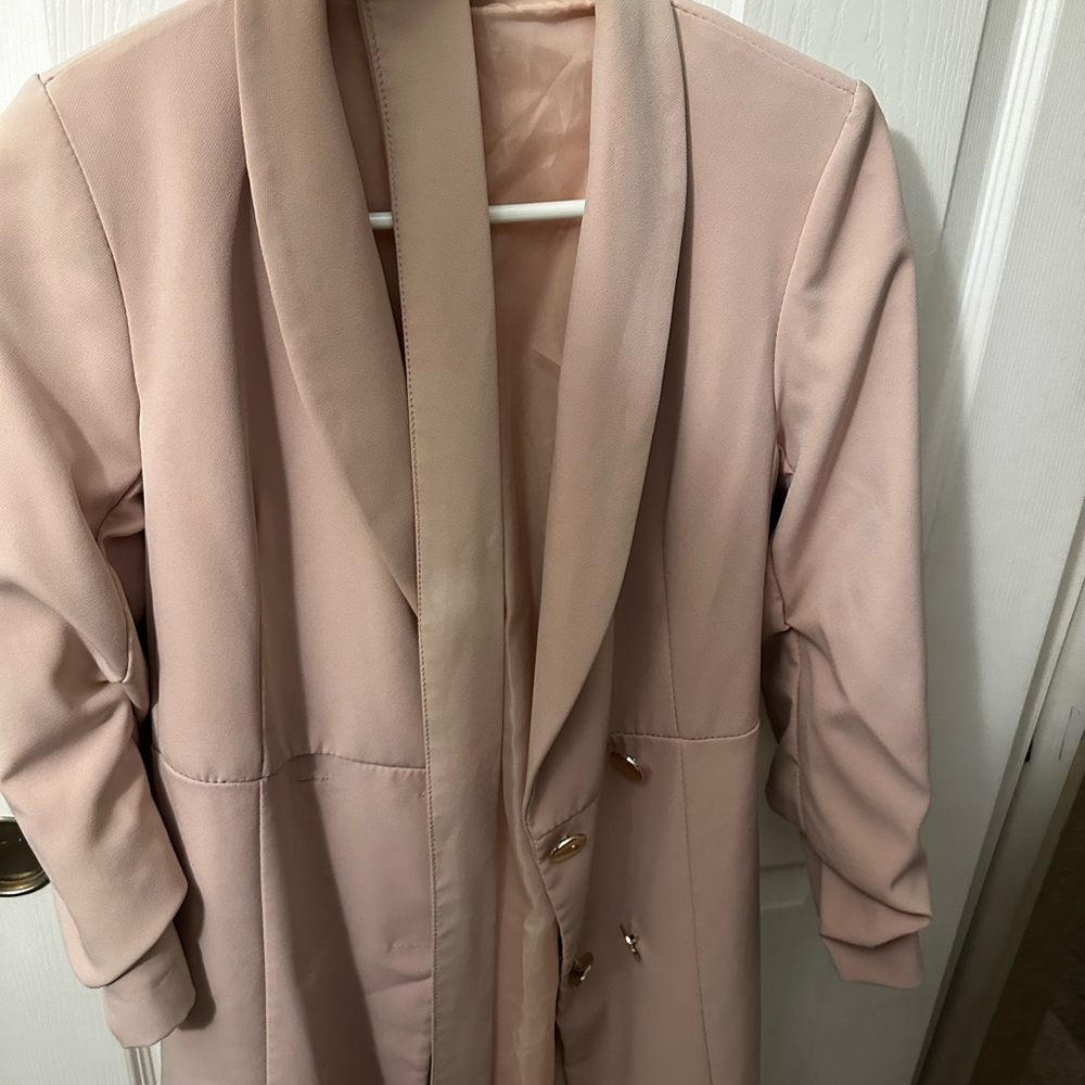 Pink blazer